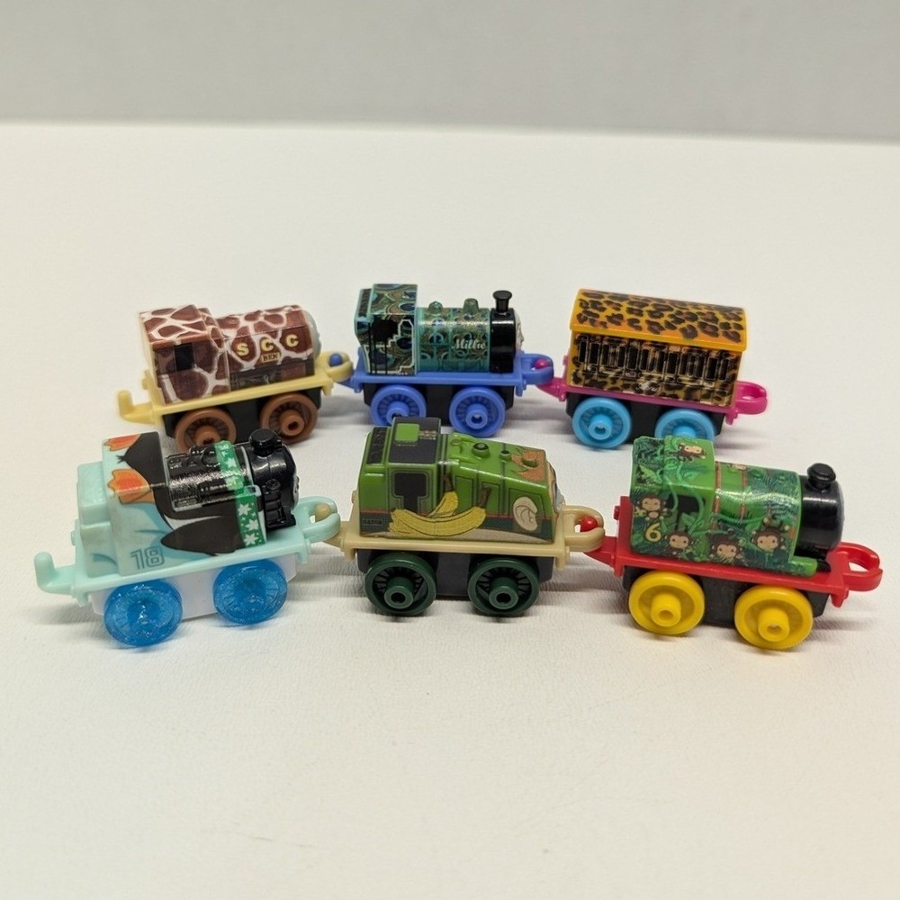 Thomas and Friends Minis Jungle Safari Animal Set Lot of 6